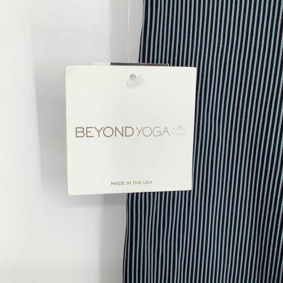 Beyond Yoga Womens Medium Storm Dimensions High Waist Midi Ribbed Leggings L4-15 - Picture 5 of 9